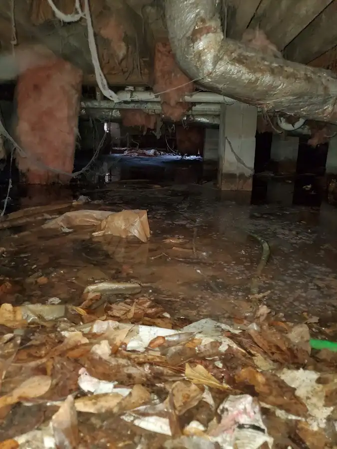 Crawl space flood assessment for Leak Detection & Repair in Cramerton